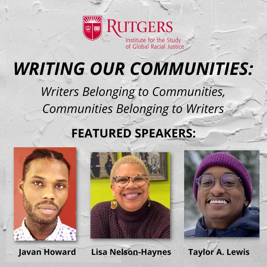 Writing our Communities Featured Speakers