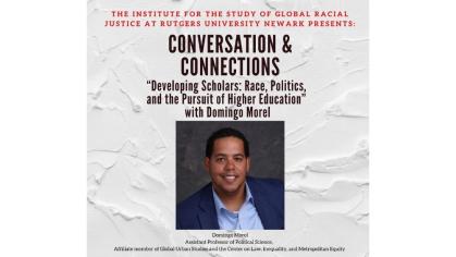 May 11 Conversation and Connections with Domingo Morel