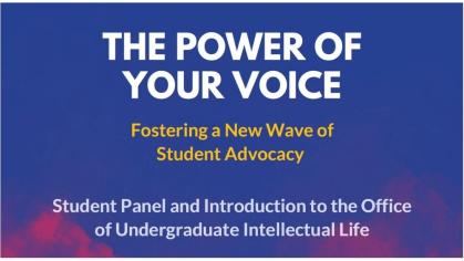 The Power of Your Voice Flyer