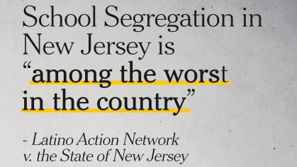 School Segregation Article Headline
