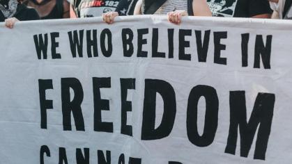 We who believe in freedom