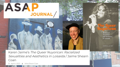 Jaime Coan's ASAP Journal Publication