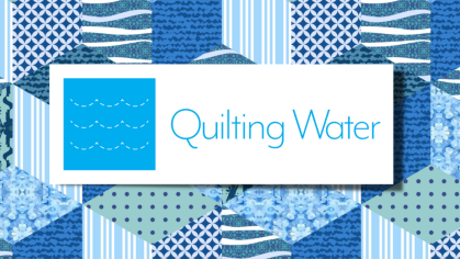 Quilting Water Logo