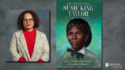 Susie King Taylor Book Cover and Erica Armstrong Dunbar