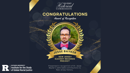 Jesse Bayker NJ Historical Commission Award.png