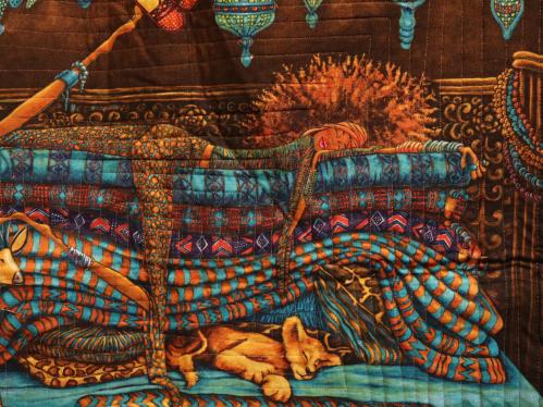 Quilt Detail Body at Rest by Renata Merrill
