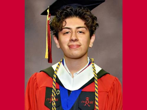 Dario Maya Graduation Photo