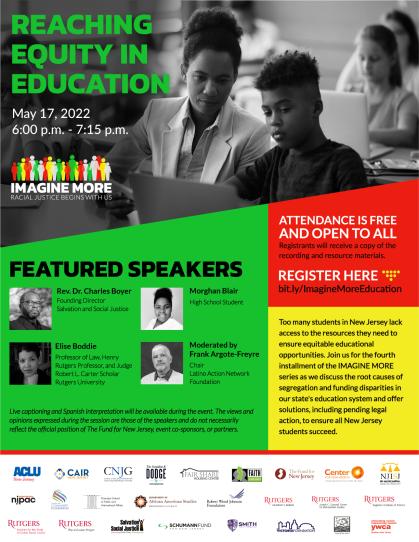 Imagine More: Reaching Equity in Education Featured Speakers