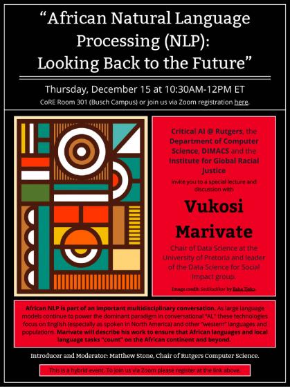 African Natural Language - Looking back to the Future Flyer