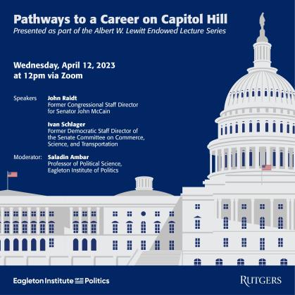 Pathways to a Career on Capitol Hill