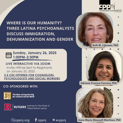 Where is Our Humanity 01.26.25_20 Event Flyer