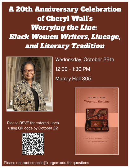 Worrying the Line Event Poster